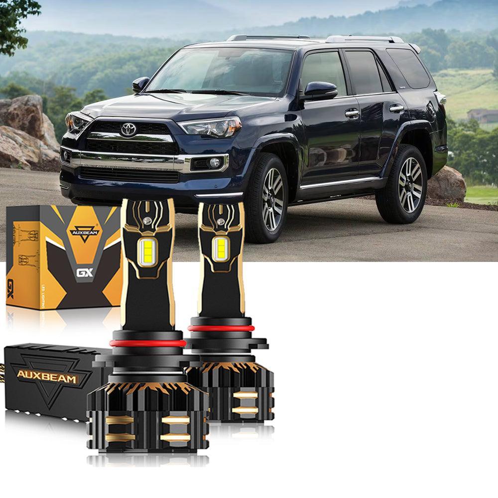 Auxbeam LED Headlight Bulbs Bundle for 2010-2020 Toyota 4Runner 9005 H11