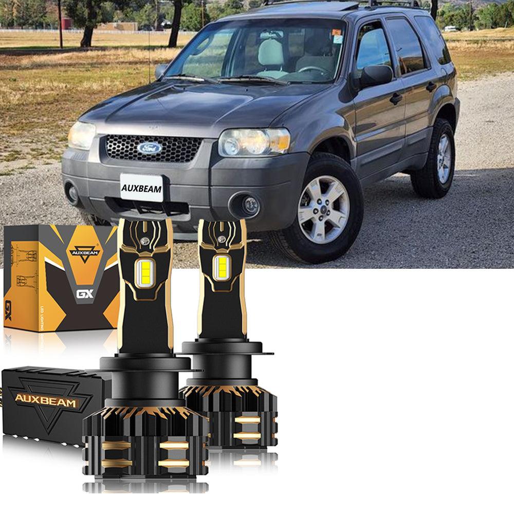 Auxbeam LED Headlight Bulbs Bundle for 2005-2006 Ford Escape H4