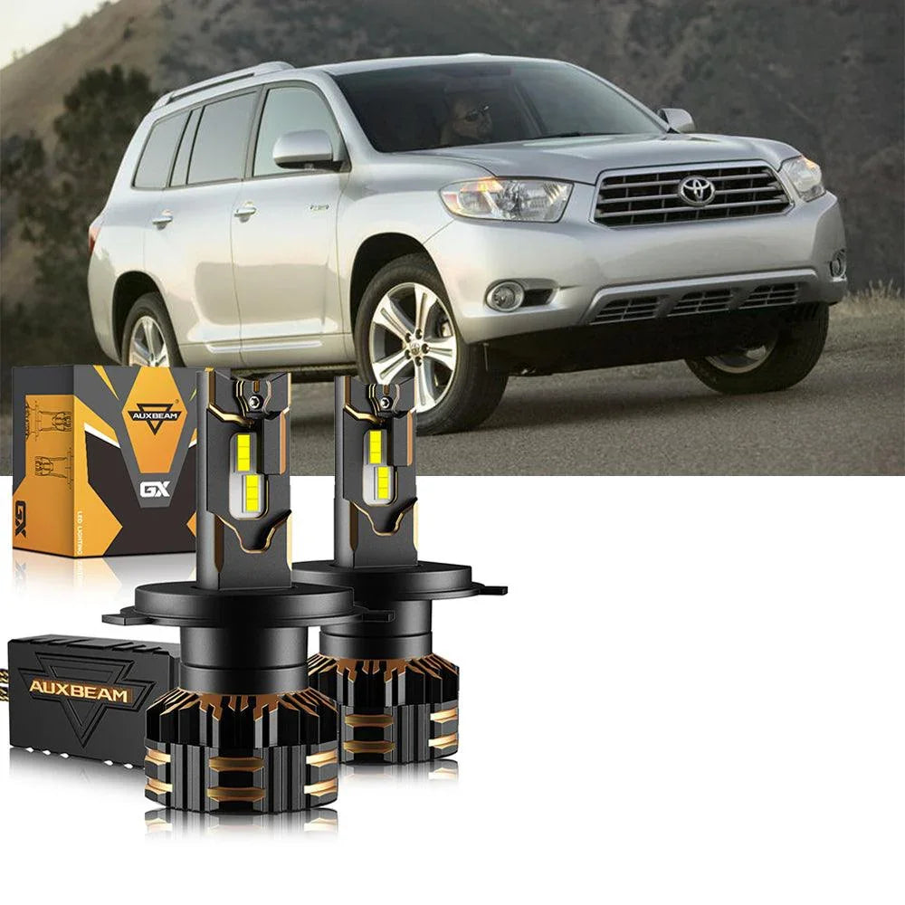 Auxbeam LED Headlight Bulbs for 2008-2010 Toyota Highlander H4