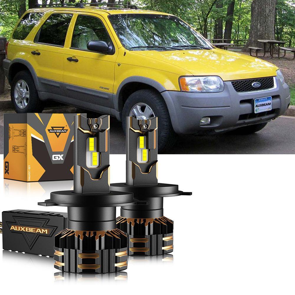 Auxbeam LED Headlight Bulbs for 2001-2004 Ford Escape H4
