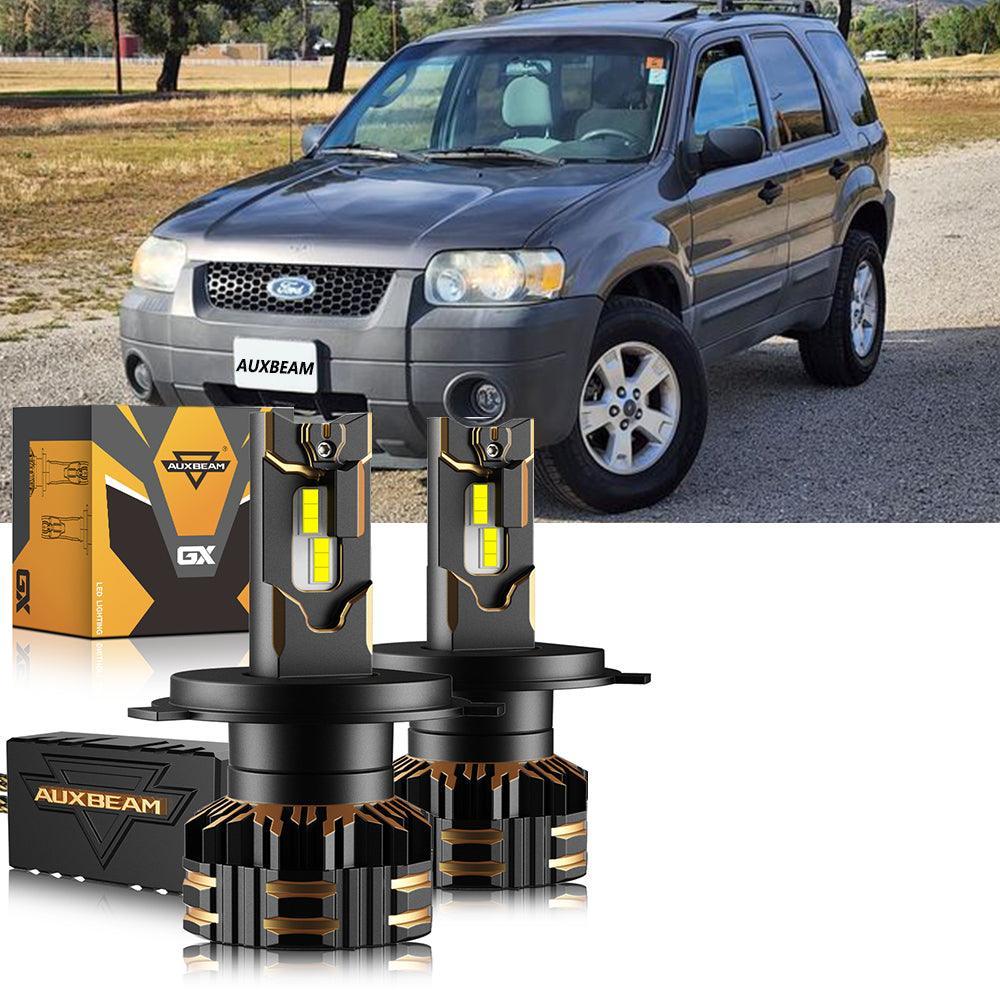 Auxbeam LED Headlight Bulbs Bundle for 2005-2006 Ford Escape H4