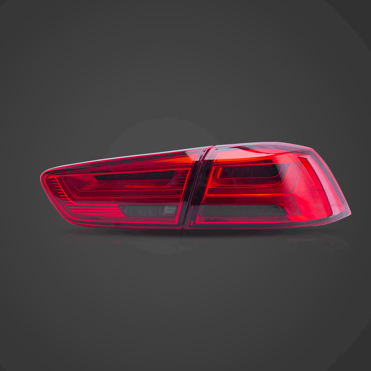 Vland LED Tail Light Assembly for 2008-2017 Mitsubishi Lancer & EVO X