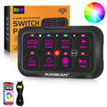 Auxbeam AR Series 6/8 Gang LED Switch Panel, Off Road Light Controller