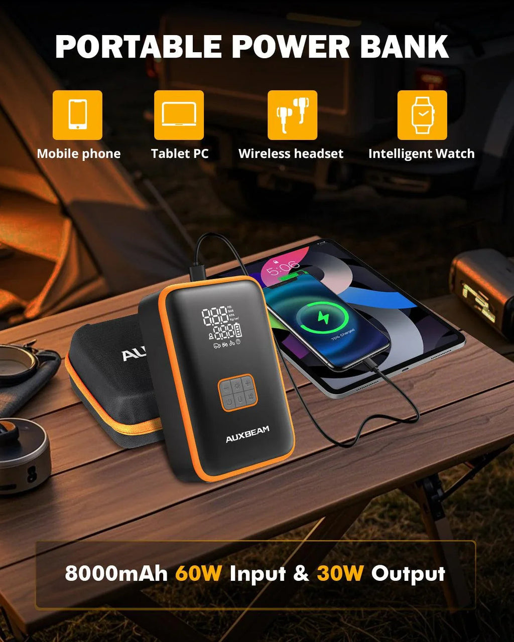 Auxbeam AJ3000 Series 3000A Jump Starter