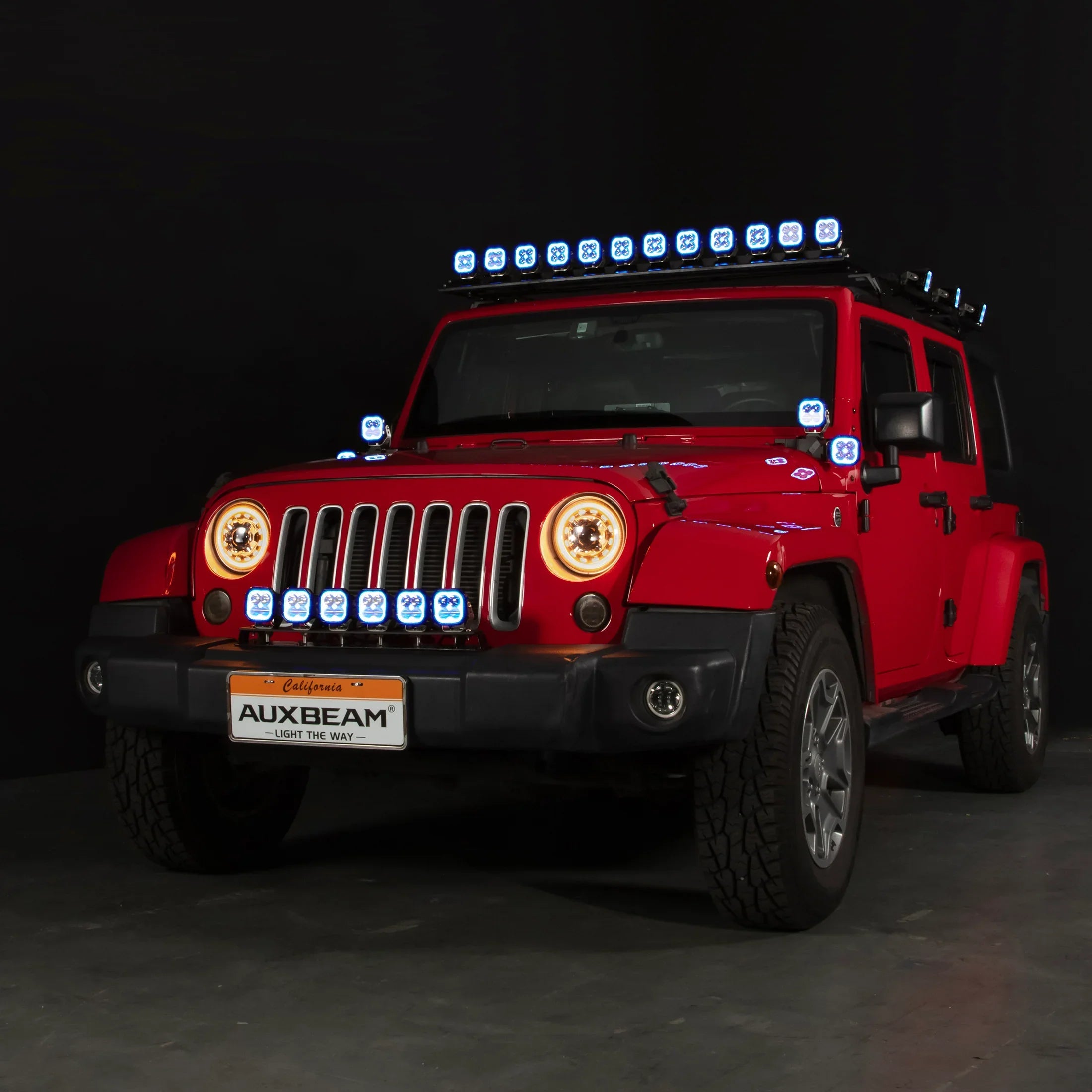 Color Play Series 3 Inch 116W RGB LED Pod Lights Off Road Lights With 8 Backlight Options