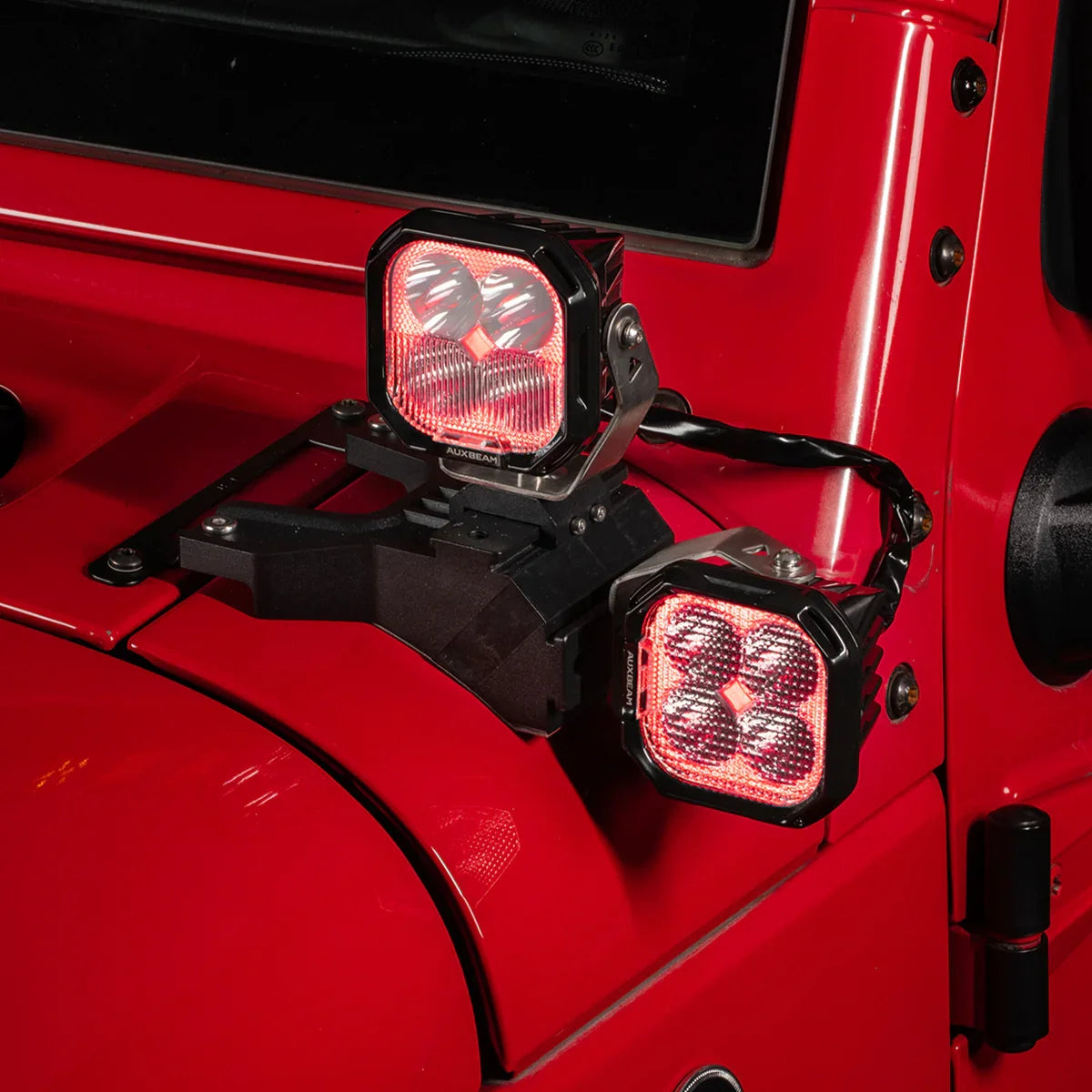 Color Play Series 3 Inch 116W RGB LED Pod Lights Off Road Lights With 8 Backlight Options