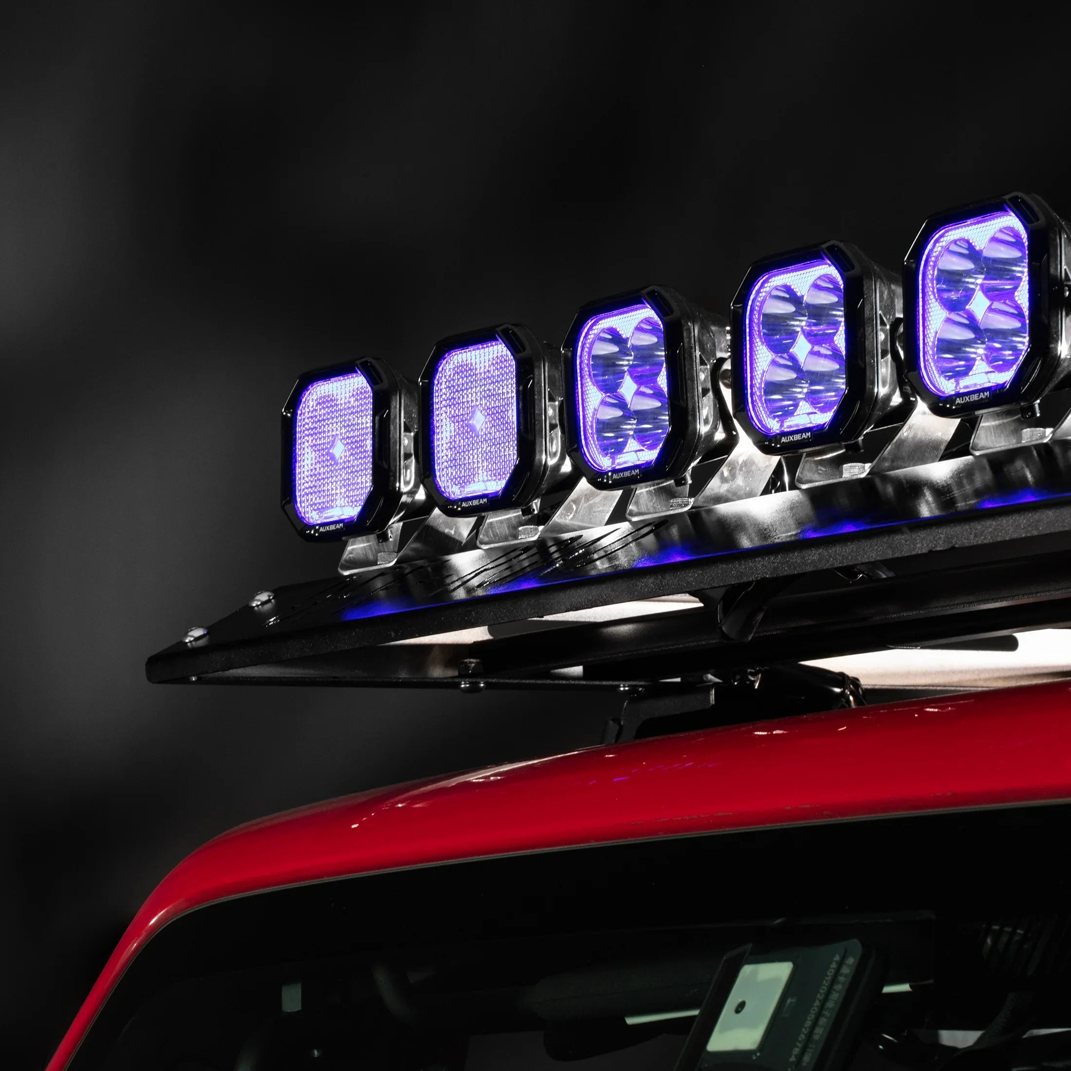 Color Play Series 3 Inch 116W RGB LED Pod Lights Combo Off Road Lights With 8 Backlight Options