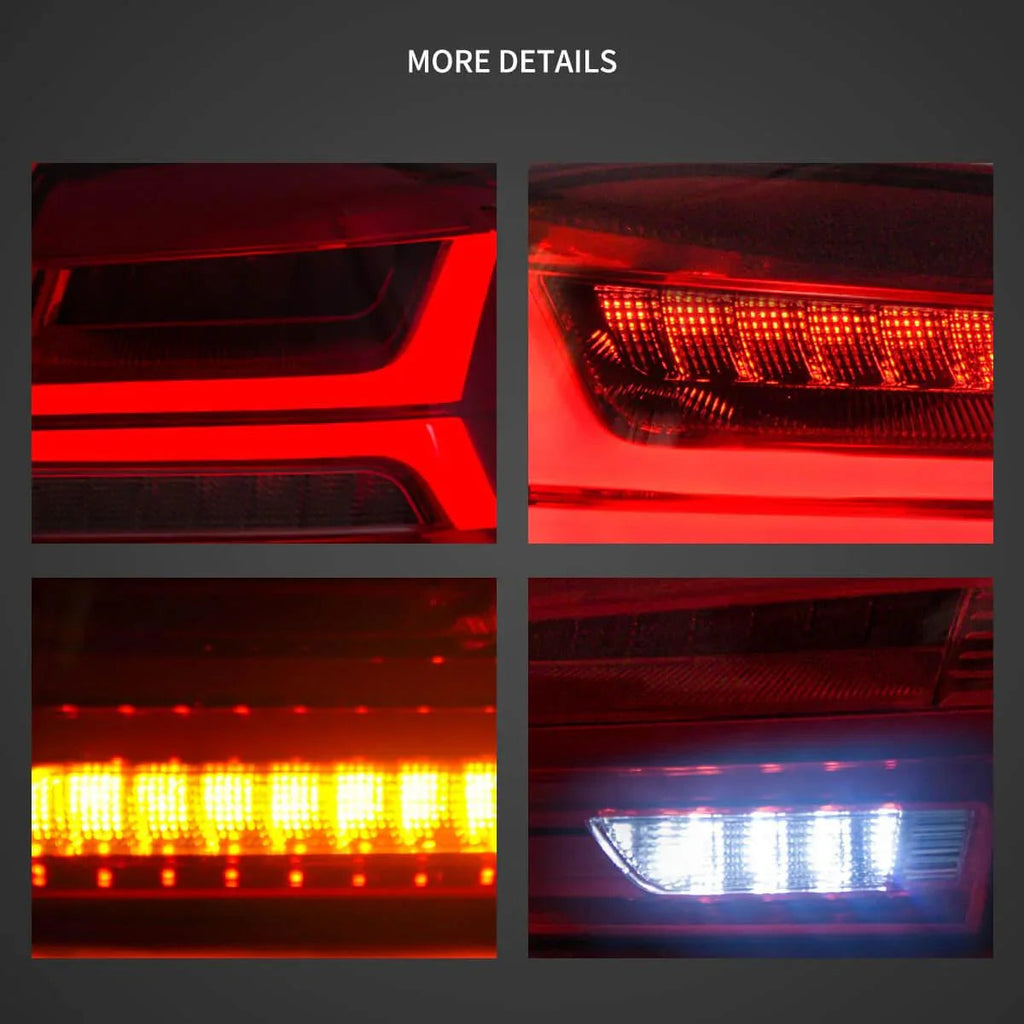 Vland LED Tail Light Assembly for 2008-2017 Mitsubishi Lancer & EVO X