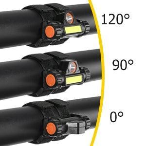 Auxbeam Dome Light UTV Interior Light Universal Roll Bar Cage Mount + RGB LED