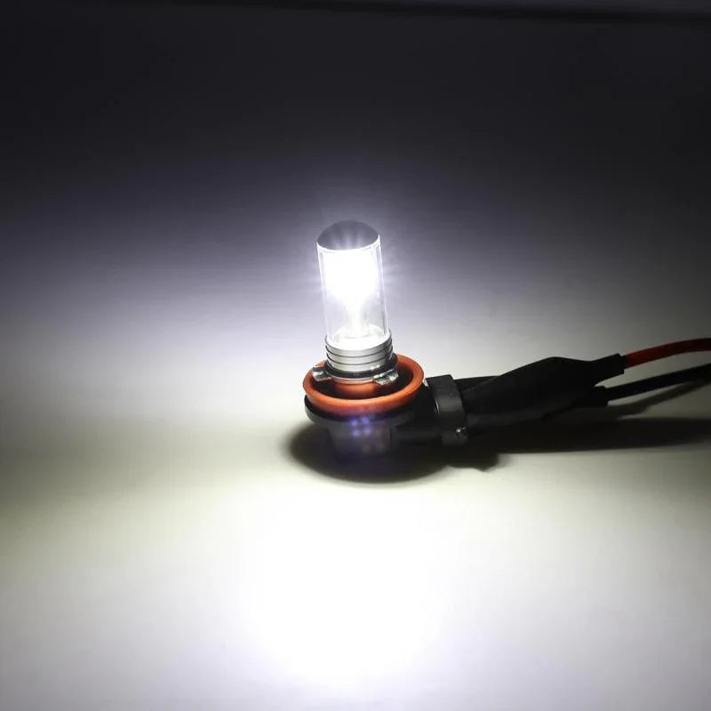 Auxbeam H11/H16JP SMD 20W Natural White/AMBER Led Fog Light Bulbs