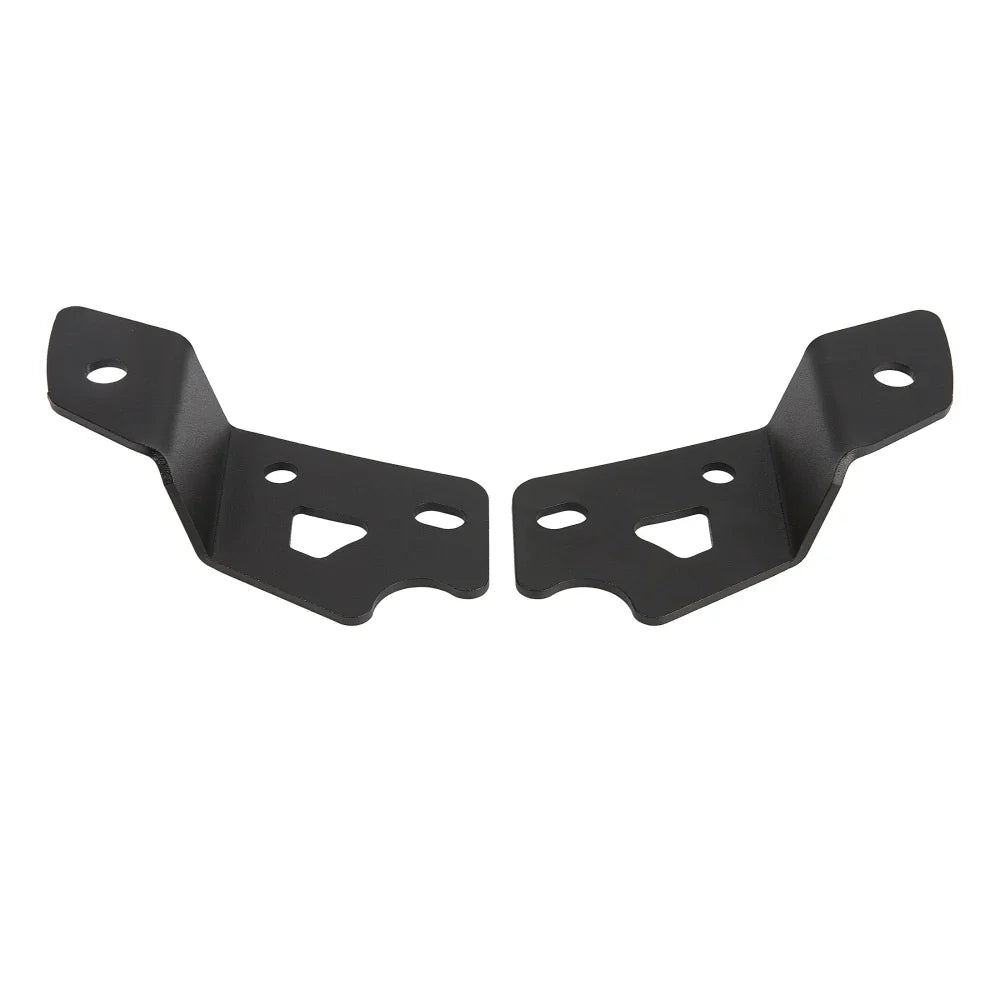 2pcs A-Pillar Light Lower Windshield Hinge Mounting Brackets For Ford Bronco 2/4 Door 2021 2022