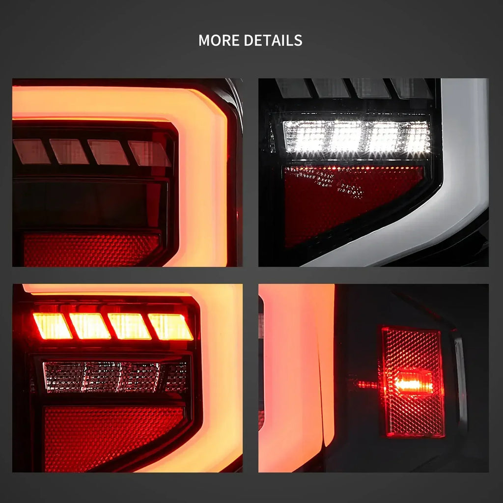 Vland LED Tail Light Assembly for 2014-2018 Chevrolet Silverado