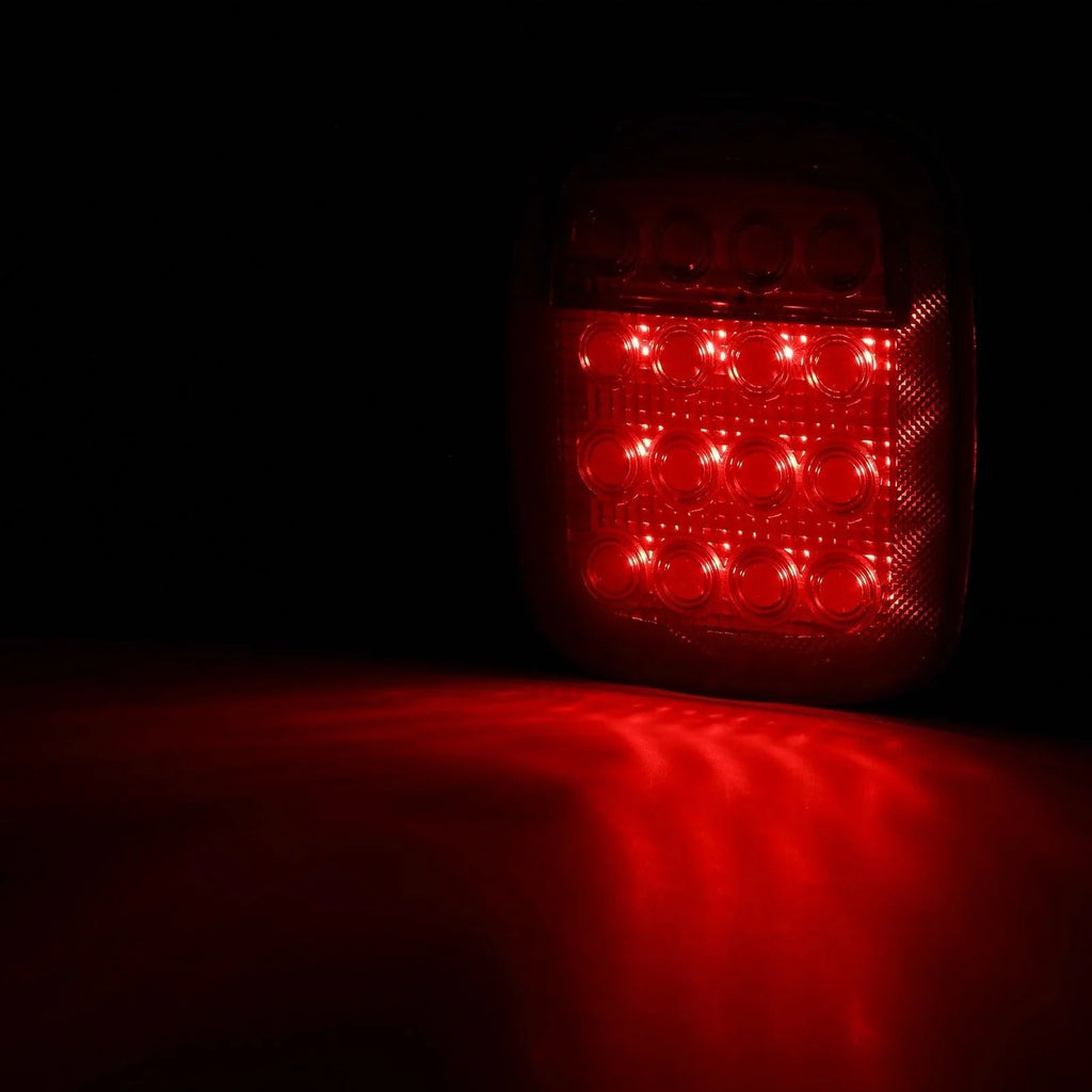 Auxbeam Universal Tail Lights for Jeep Wrangler YJ TJ CJ Truck Trailer Boat
