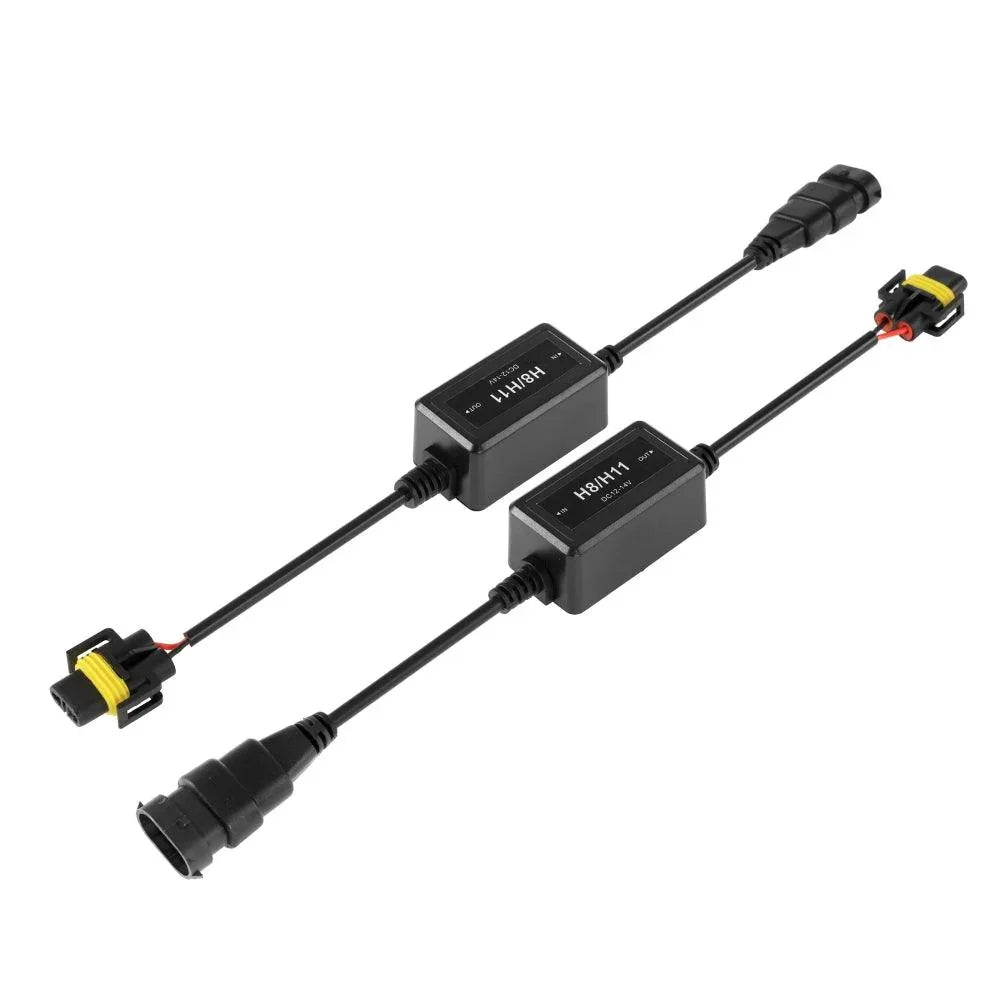 Auxbeam H11/H9/H8 C10-MODEL Enhanced LED Headlight Bulbs Decoder Anti-Flicker