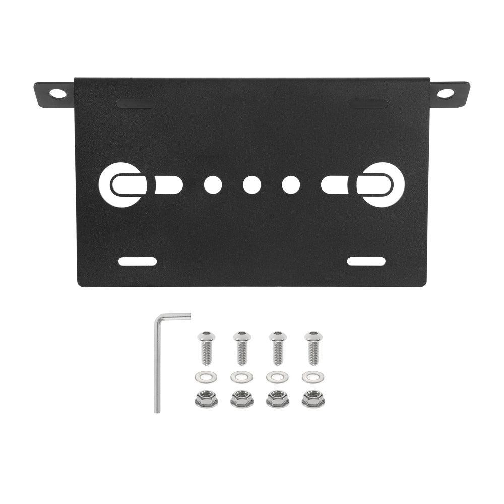 Auxbeam Front Bumper License Plate Mount Holder