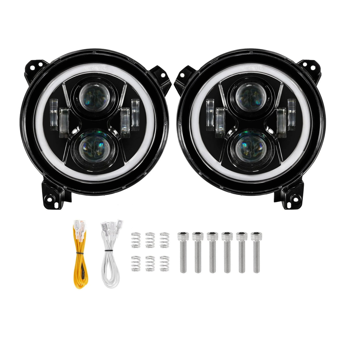 Auxbeam 9 Inch LED Headlights for Jeeps Wrangler JL Jeep Gladiator JT 2018-2022