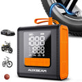 Auxbeam Model-H4 19mm Cylinder Portable Car Tire Inflator Air Compressor Pump