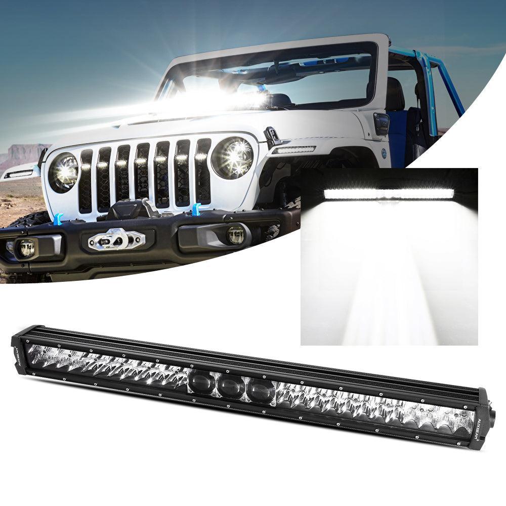 Auxbeam 32 Inch 5D-PRO Series 33000LM Spot Beam Off Road Led Light Bar