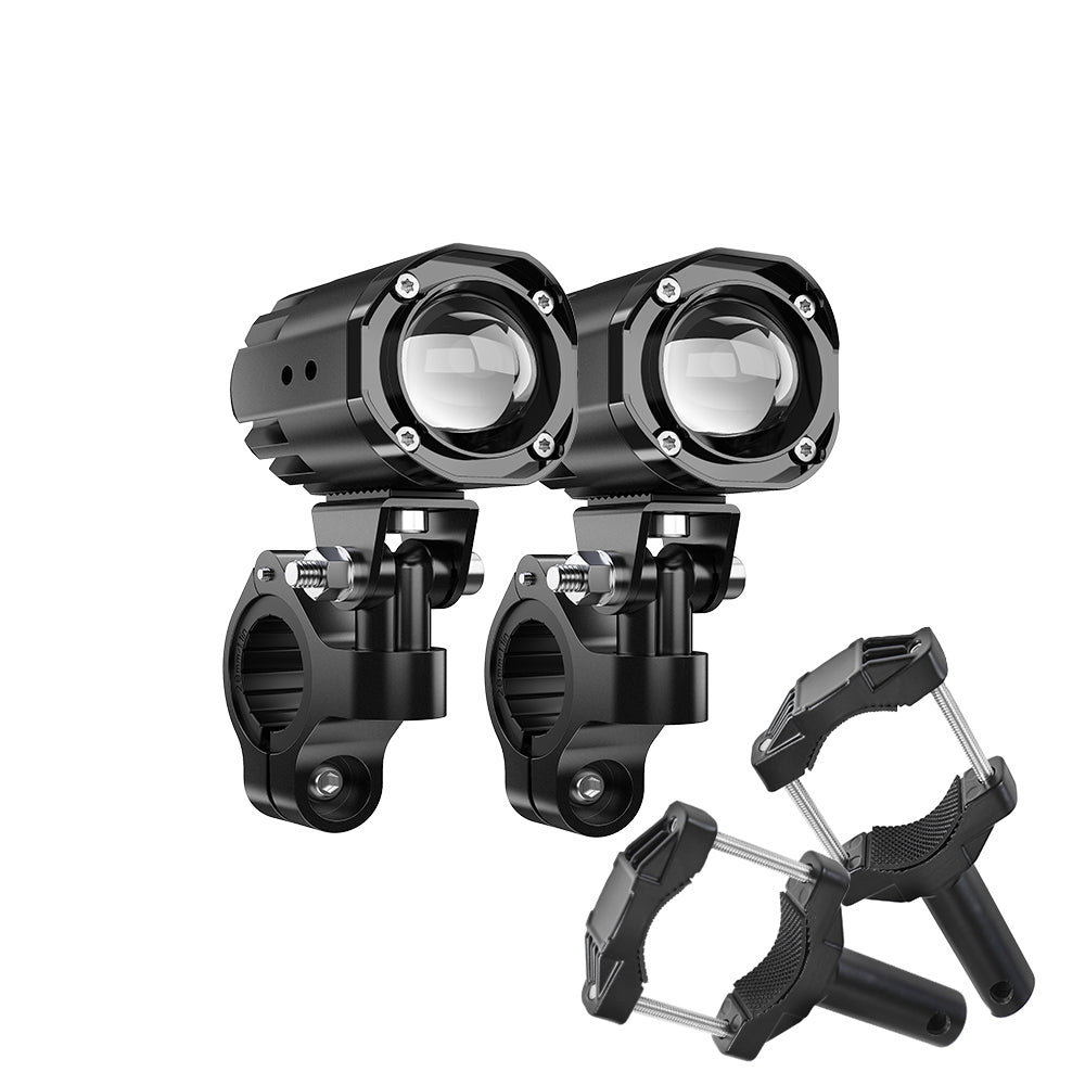 Auxbeam 2 Inch Mini Dual-Color Motorcycle LED Spotlight