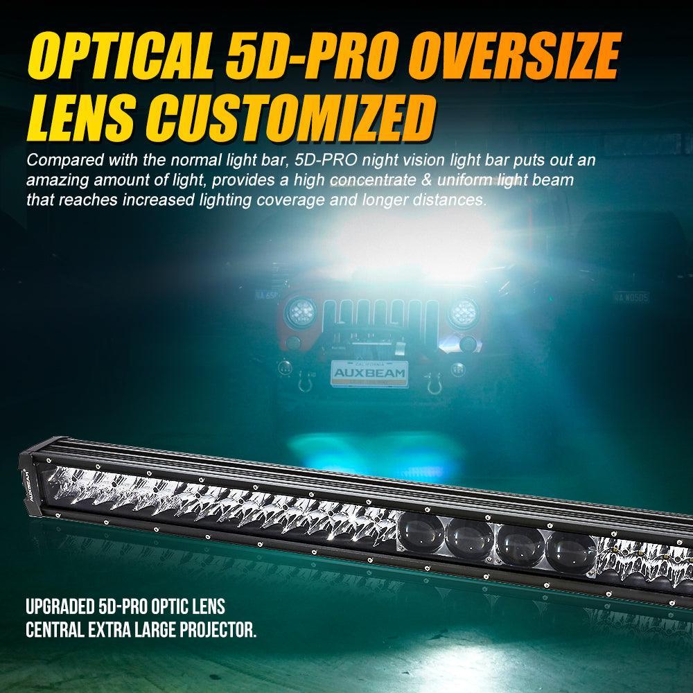 Auxbeam 42 Inch 5D-PRO Series LED Light Bar for Ford Bronco 2/4 Door 2021 2022