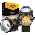 Auxbeam 3 Inch 170W 6000K Hyperboloid Bi-LED Projector Lens Headlight