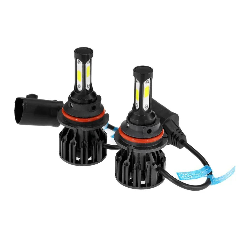 Auxbeam T5 Series Fan Cooling 50W LED Light Bulbs High Low Beam Conversion Kit
