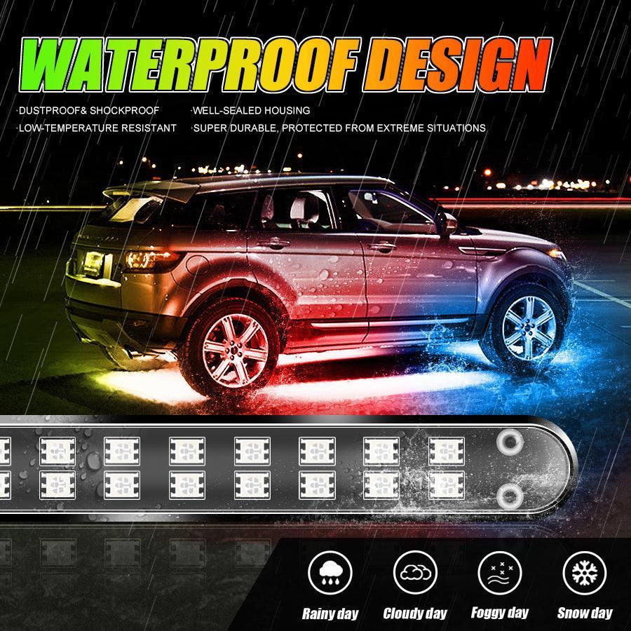 Auxbeam Magic Dream Color RGB Underglow Lights LED Strip Lights Kit