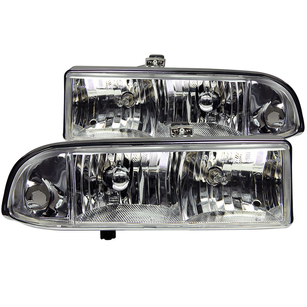 1998-2004 Chevrolet Blazer / 1998-2004 Chevrolet S10 Crystal Headlight Set