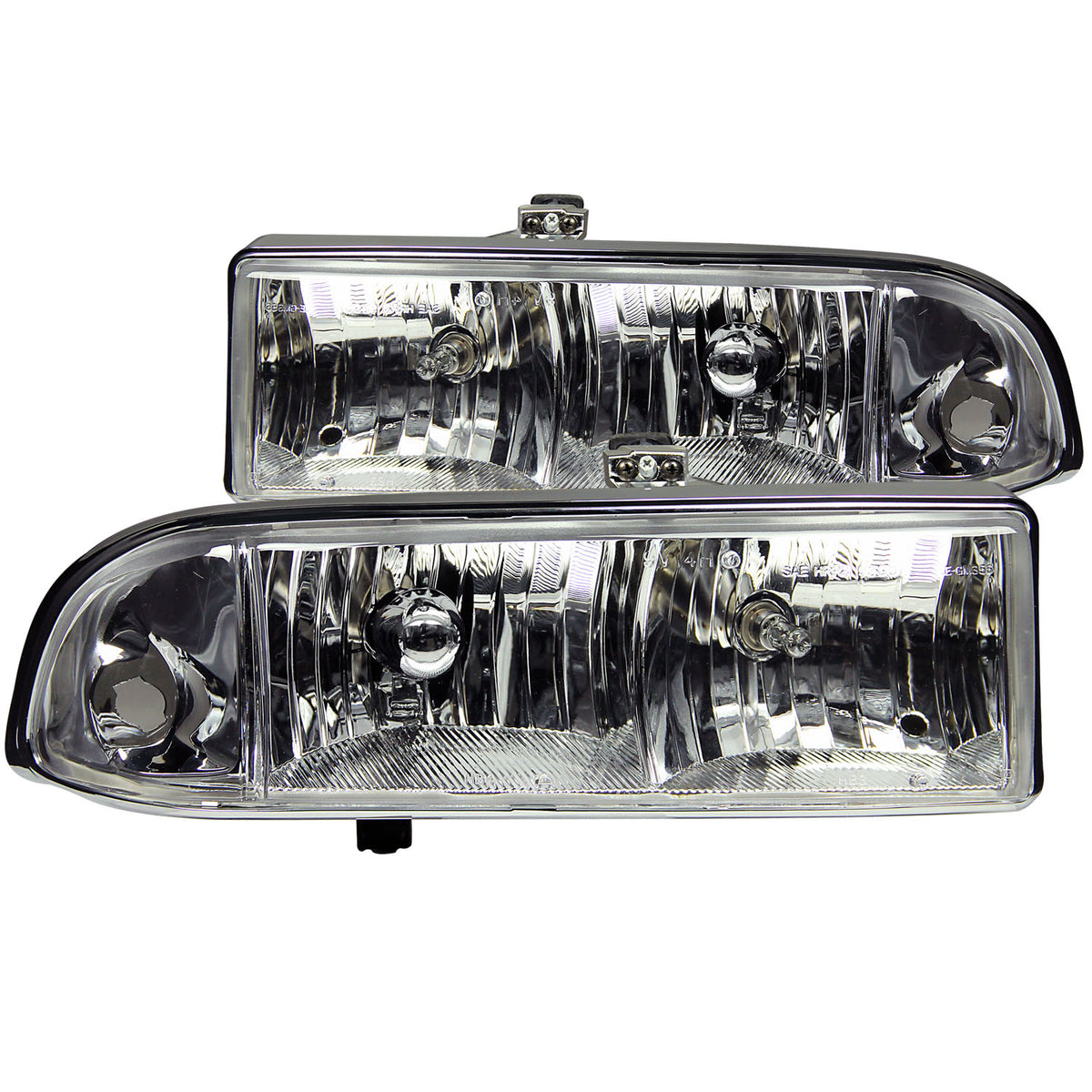1998-2004 Chevrolet Blazer / 1998-2004 Chevrolet S10 Crystal Headlight Set