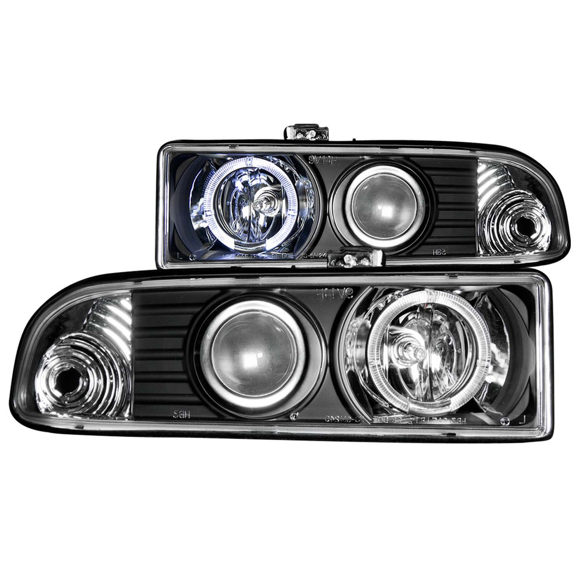 1998-2004 Chevrolet Blazer / 1998-2004 Chevrolet S10 Projector Headlight Set W/Halo