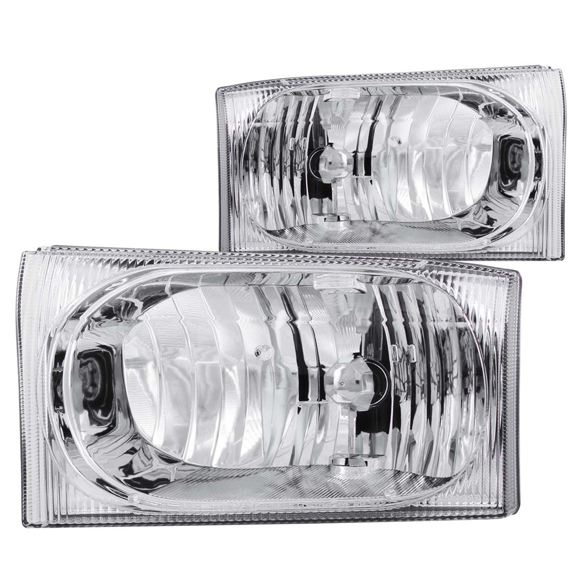 2000-2004 Ford Excursion / 1999-2004 Ford F-250 / 1999-2004 Ford F-350 Crystal Headlight Set