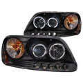 1997-2002 Ford Expedition / 1997-2003 Ford F-150 / 2004 Ford F-150 Projector Headlight Set W/Halo