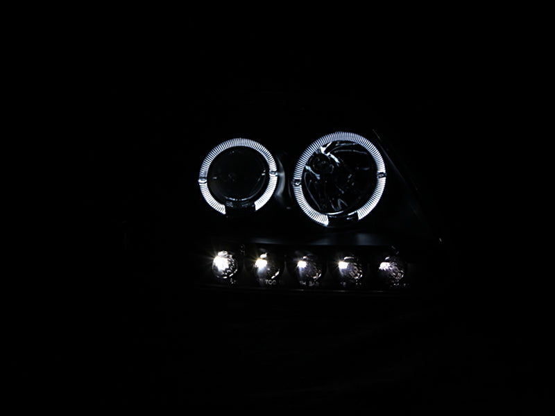 1997-2002 Ford Expedition / 1997-2003 Ford F-150 / 2004 Ford F-150 Projector Headlight Set W/Halo