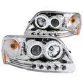 1997-2002 Ford Expedition / 1997-2003 Ford F-150 / 2004 Ford F-150 Projector Headlight Set W/Halo