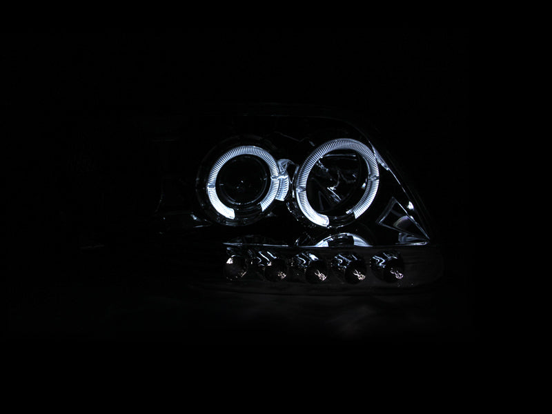 1997-2002 Ford Expedition / 1997-2003 Ford F-150 / 2004 Ford F-150 Projector Headlight Set W/Halo