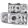 1997-2001 Dodge Ram / 1994-2002 Dodge Ram Projector Headlight Set W/Halo