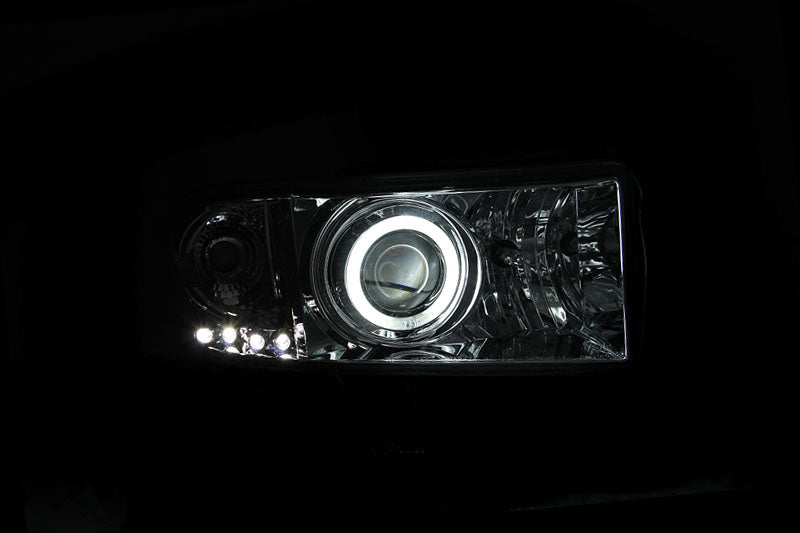 1997-2001 Dodge Ram / 1994-2002 Dodge Ram Projector Headlight Set W/Halo