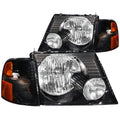 2002-2005 Ford Explorer Crystal Headlight Set