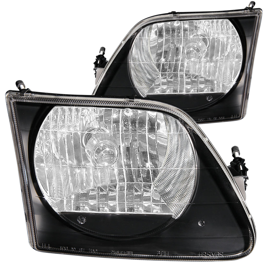 1997-2002 Ford Expedition / 1997-2003 Ford F-150 / 2004 Ford F-150 Crystal Headlight Set
