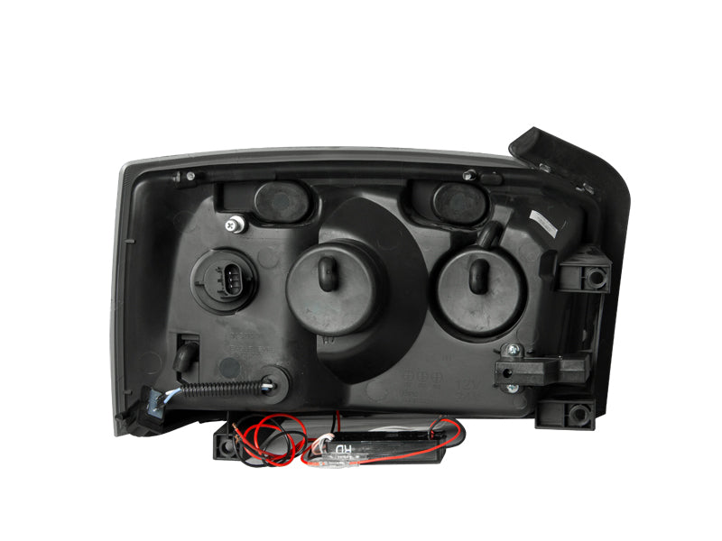 2005-2006 Dodge Dakota Crystal Headlight Set