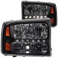 2000-2004 Ford Excursion / 1999-2004 Ford F-250 / 1999-2004 Ford F-350 Crystal Headlight Set