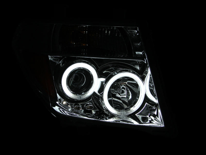2005-2008 Nissan Frontier / 2005-2007 Nissan Pathfinder Projector Headlight Set W/Halo