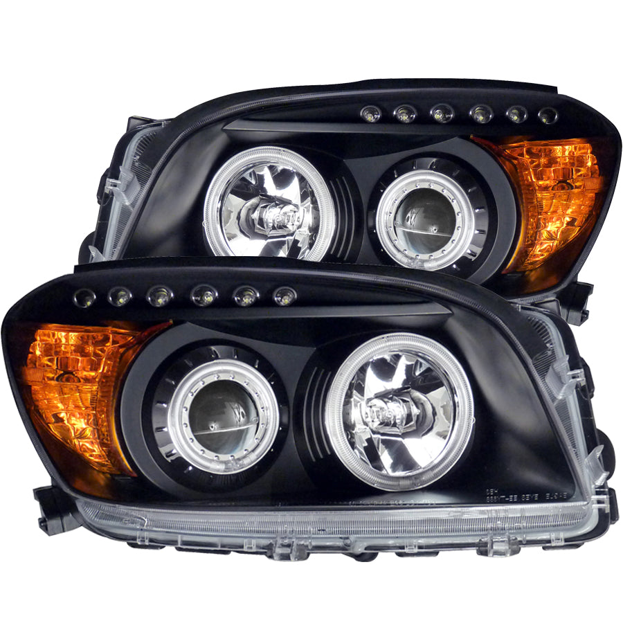 2006-2008 Toyota RAV4 Projector Headlight Set W/Halo