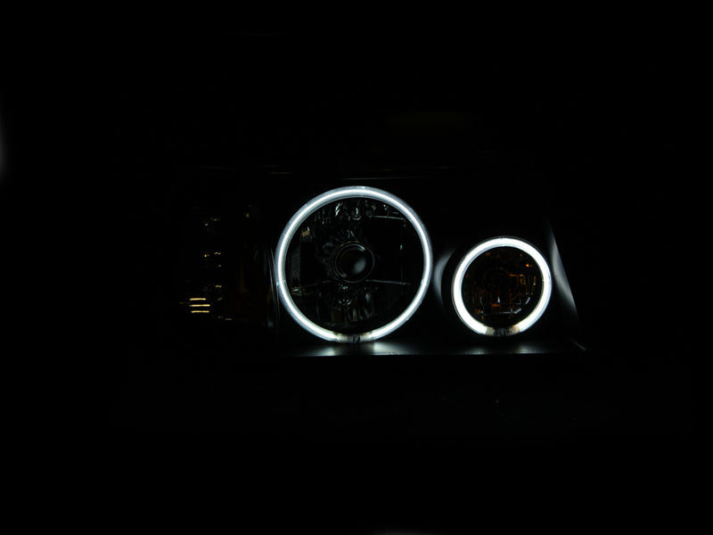 2001-2011 Ford Ranger Crystal Headlight Set W/Halo