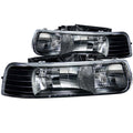 1999-2002 Chevrolet Silverado / 2001-2002 Chevrolet Silverado Crystal Headlight Set