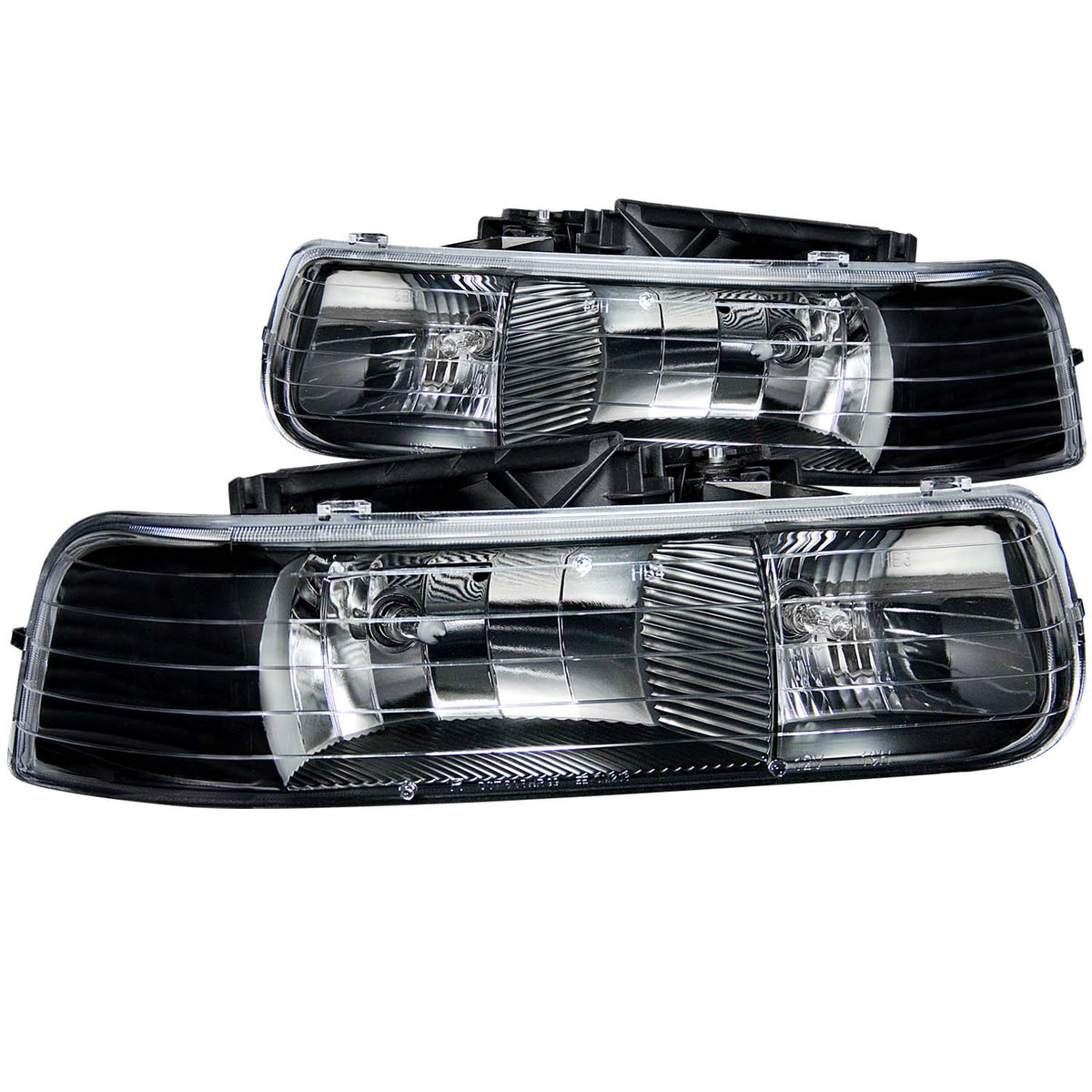 1999-2002 Chevrolet Silverado / 2001-2002 Chevrolet Silverado Crystal Headlight Set