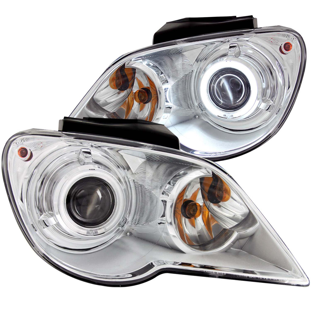 2007-2008 Chrysler Pacifica Projector Headlight Set W/Halo
