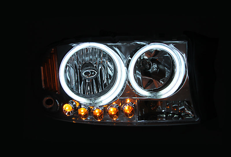 1997-2004 Dodge Dakota / 1998-2003 Dodge Durango Crystal Headlight Set W/Halo