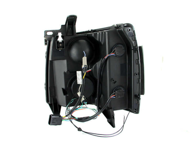 2007-2013 Chevrolet Silverado / 2007-2014 Chevrolet Silverado Projector Headlight Set W/Halo