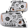 2004-2008 Ford F-150 / 2006-2008 Lincoln Mark LT Projector Headlight Set W/Halo